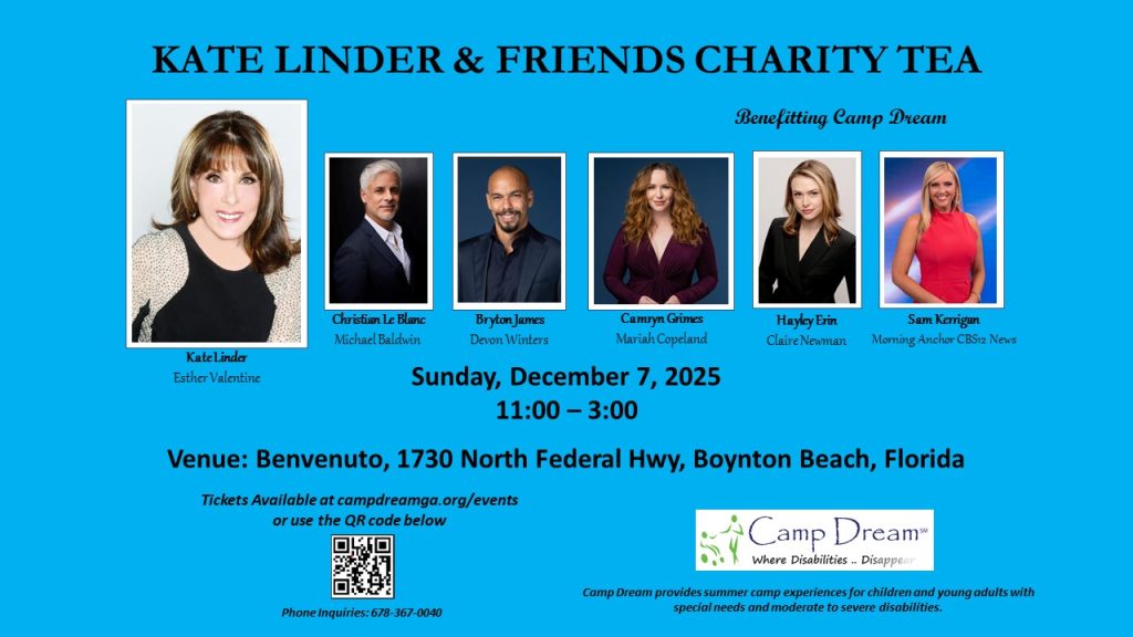 Kate Linder & Friends Charity Tea