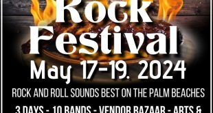 Palm Beach Ribs Wings & Rock Festival, May 17-19, 2024
