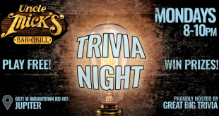 Trivia Night @ Uncle Mick's | Good Times with Friends! Jupiter, Florida