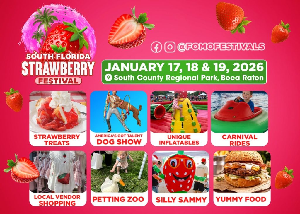 South Florida Strawberry Festival 2026 in Boca Raton